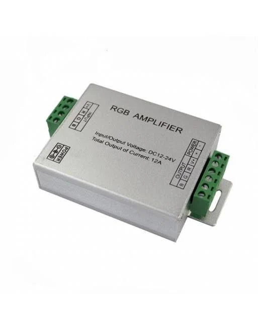 Amplificador de Señal RGB Profesional (400W) para Tiras LED de 127V