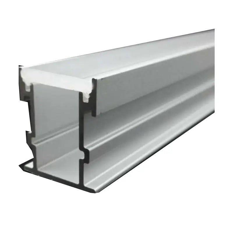 Perfil de Aluminio para Piso de Alto Tráfico | Canaleta LED Resistente CA-2226-P