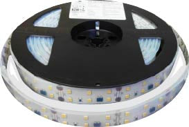 Tira LED 127V 22W/m 6000K IP65 Profesional | Leds For Less TA-28x120-22W-60