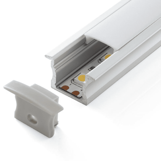 CA-1215-E PERFIL ALUMINIO EMPOTRAR C/ CUBIERTA FROST