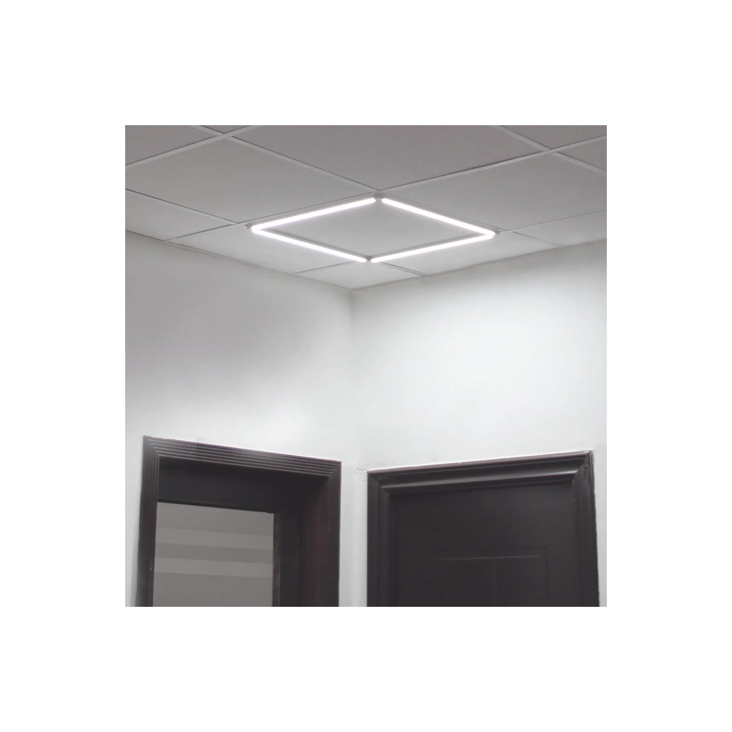 Marco LED Perimetral 40W (60x60 cm) – Blanco Frío 6500°K Serie JLPP-40M