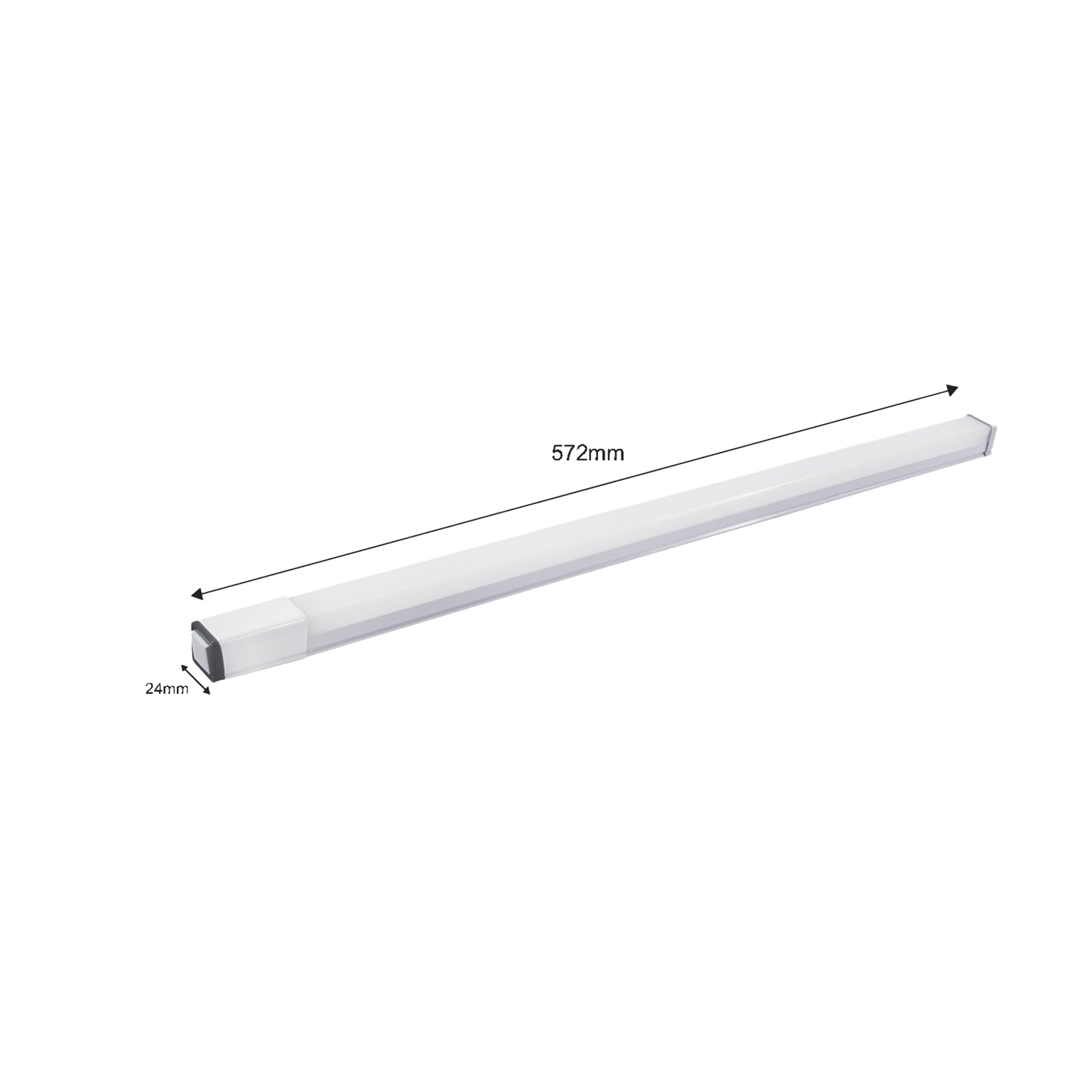 Luminario LED Tipo Regleta 9W (57cm) – Blanco Frío 6500°K Serie JLT5-91