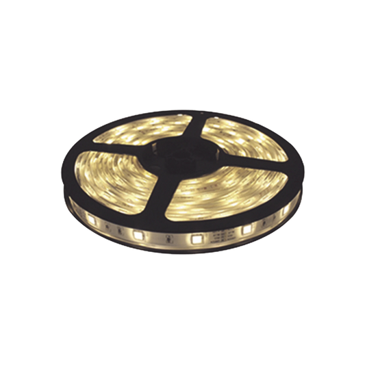 Tira LED Blanco Cálido 12V (5m) IP65 – 22W Alta Resistencia Serie JLTL-5050-IP65-C