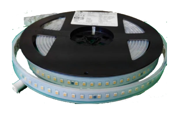 Tira LED Profesional 14W/m (127V) – 140 LEDs/m Blanco Cálido 2700°K Serie TA-28x140-14W-27